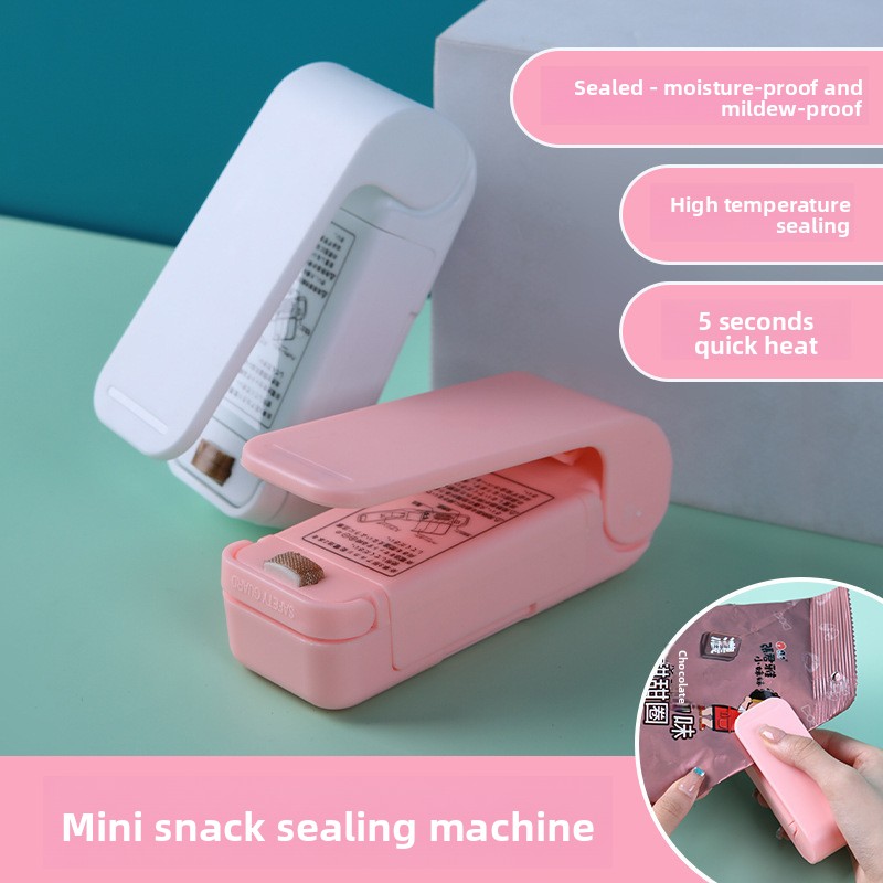 Food Packed Snacks - Mesin Vacuum Sealer Mini Portabel untuk