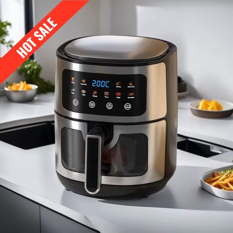 Food Snacks Healthy - Grosir Air Fryer Hitam 10L, Cepat,