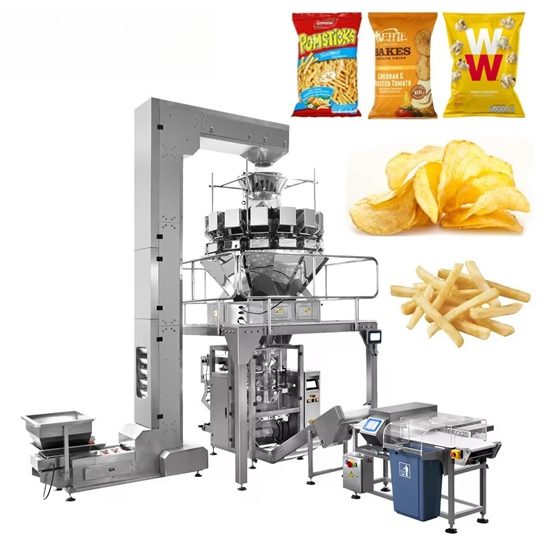 Food Packed Snacks - Mesin Pengemas Vertikal dengan 14 Head