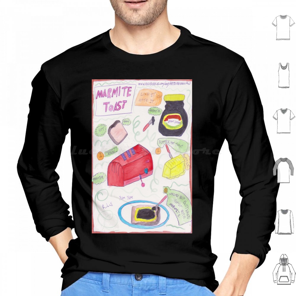 Food And Snacks Ideas - Cinta atau Benci? Hoodie Katun Lengan