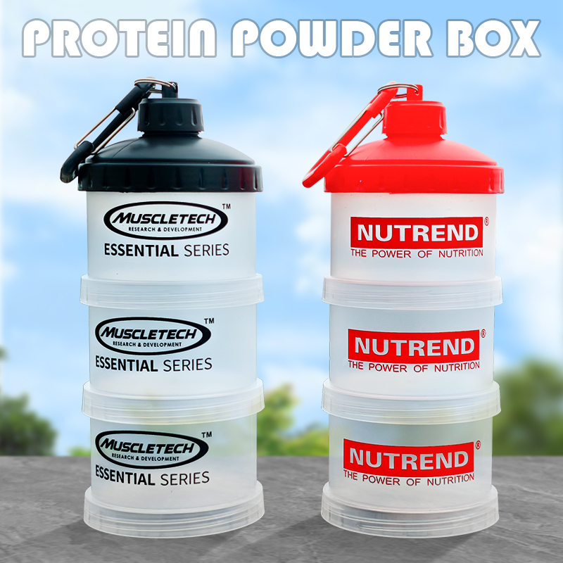 Food Snacks Healthy - Kotak Bubuk Protein Portabel 3 Lapis