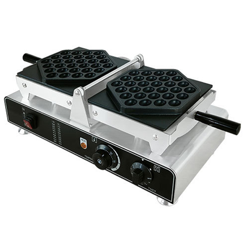Snacks Food Stall - Pembuat Wafel 1500W Komersial HongKong Mesin