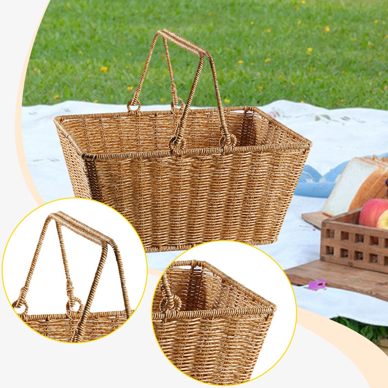 Keranjang Penyimpanan Piknik d - Snacks Food Gift Baskets ulasan dan harga