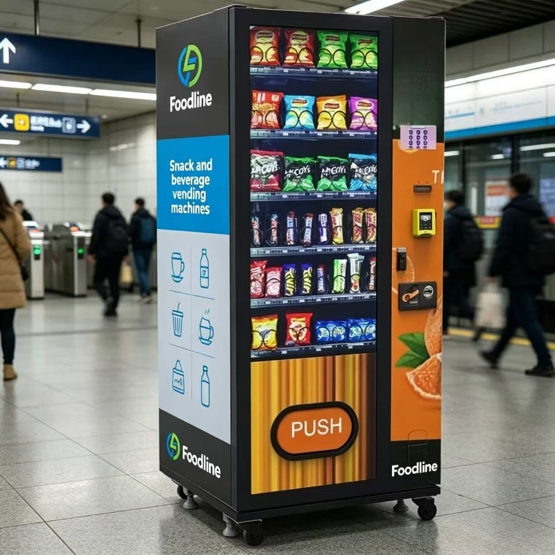 Mesin Penjual Otomatis Kombina - Food Snacks Healthy ulasan dan harga