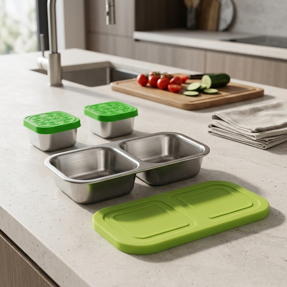 Kotak Makanan Ringan dari Baja - Food Snacks Easy ulasan dan harga