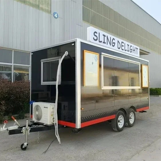 Trailer Makanan Mobile Outdoor - Food Snacks To Sell ulasan dan harga
