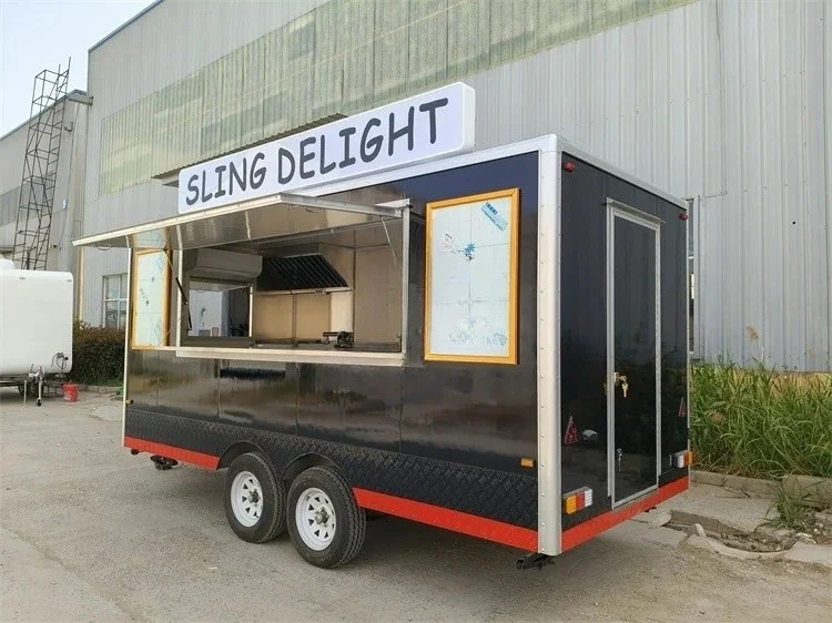 Trailer Makanan Mobile Outdoor - Food Snacks To Sell ulasan dan harga