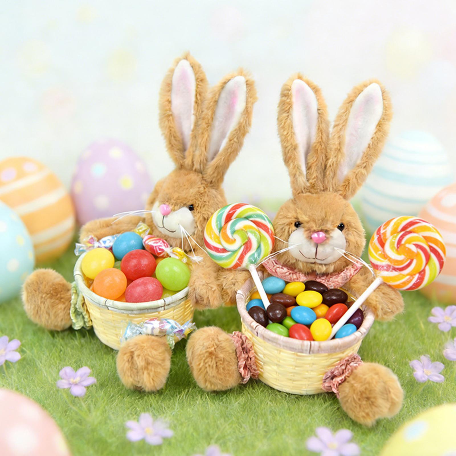 Keranjang Kelinci Paskah Bentu - Snacks Food Gift Baskets ulasan dan harga