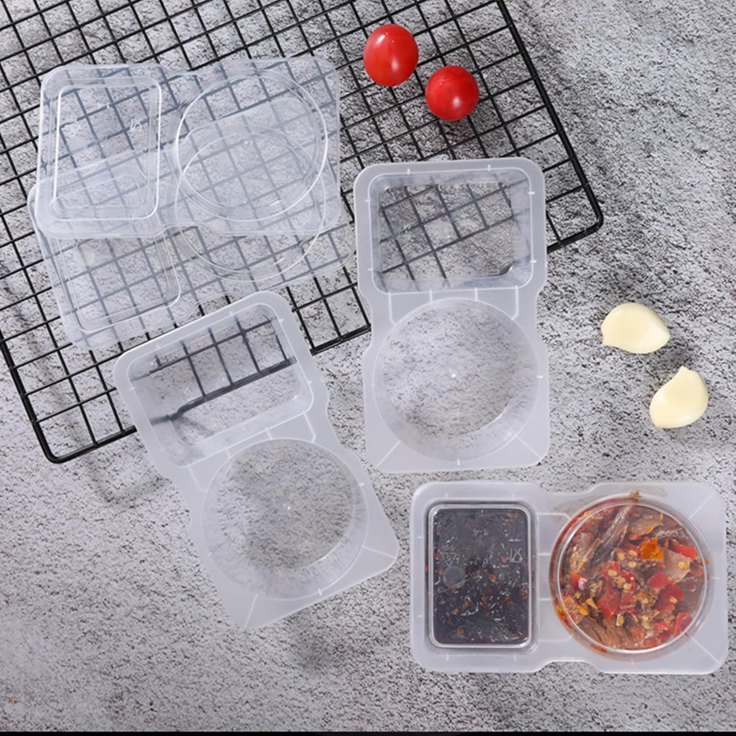 Kotak Makanan Plastik Sekali P - Food Packed Snacks ulasan dan harga
