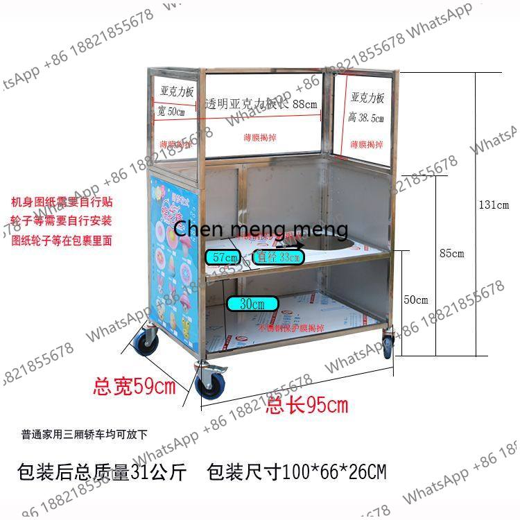 Gerobak Jajanan Gulali Lipat B - Snacks Food Stall ulasan dan harga