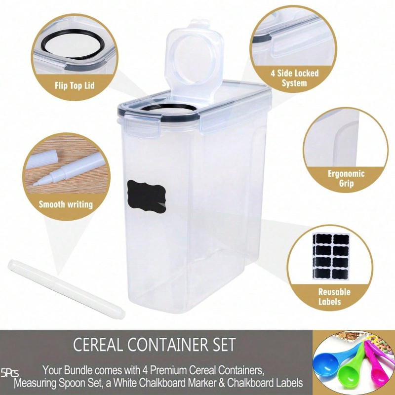4 Paket Wadah Penyimpanan Maka - Food Packed Snacks ulasan dan harga