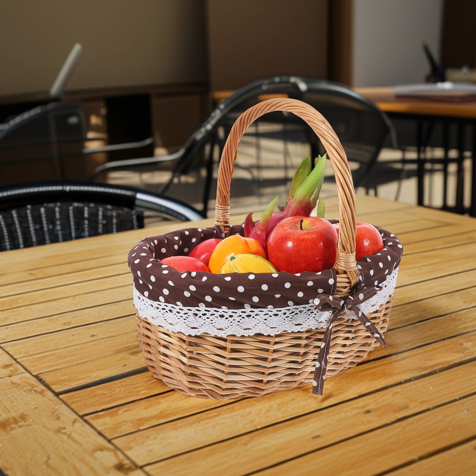 Keranjang Penyimpanan Anyaman  - Snacks Food Gift Baskets ulasan dan harga