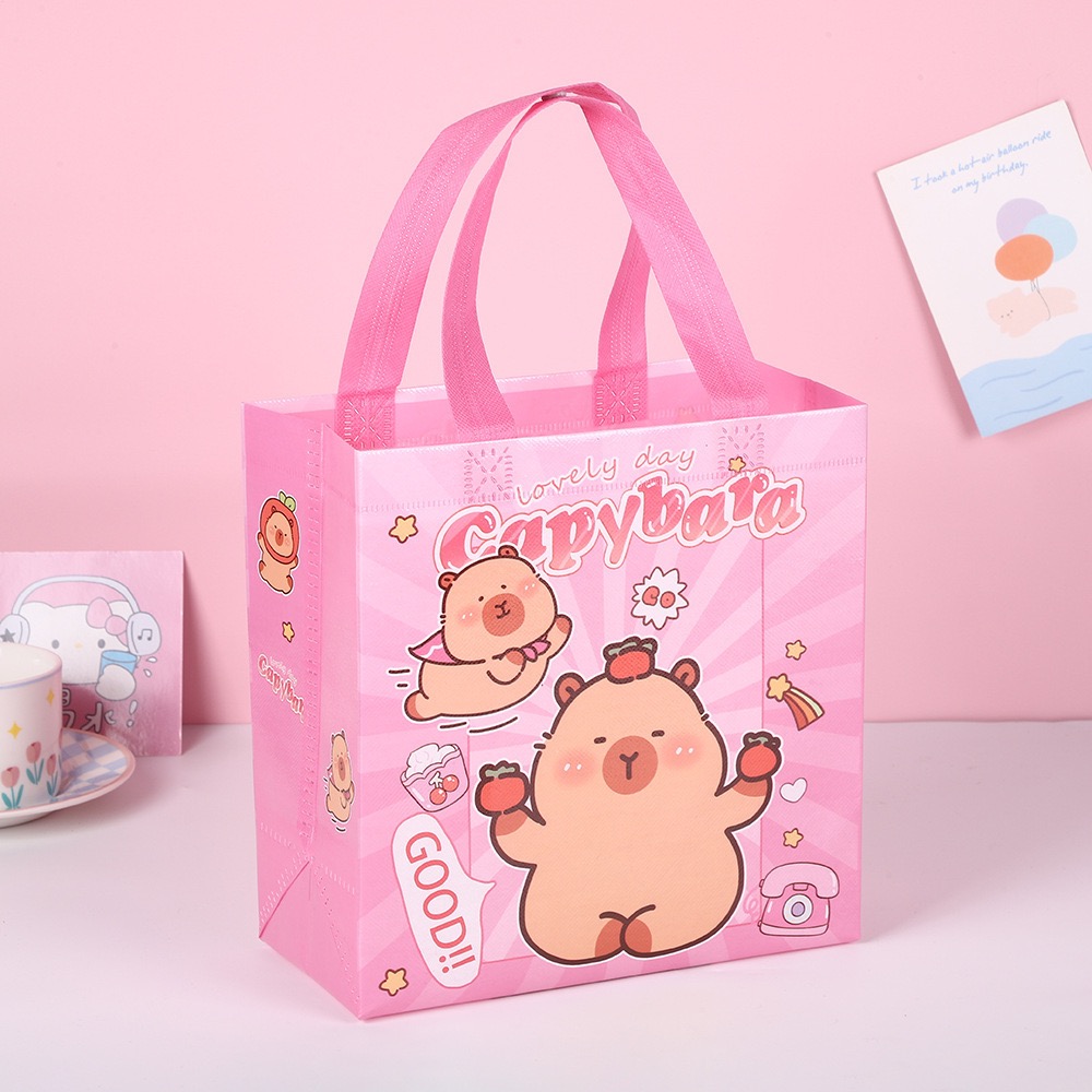 10 Buah Tas Hadiah Capybara Ba - Food Snacks Party ulasan dan harga