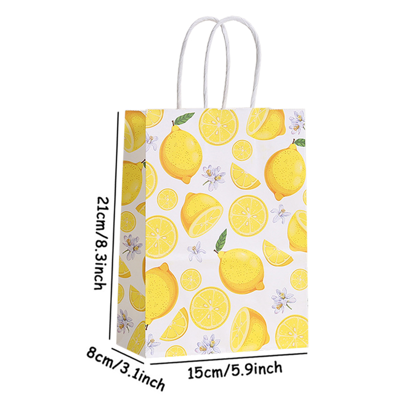 6 Buah Tas Hadiah Kertas Makan - Food Snacks Party ulasan dan harga
