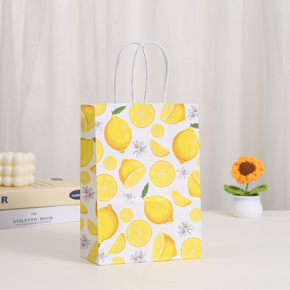 6 Buah Tas Hadiah Kertas Makan - Food Snacks Party ulasan dan harga