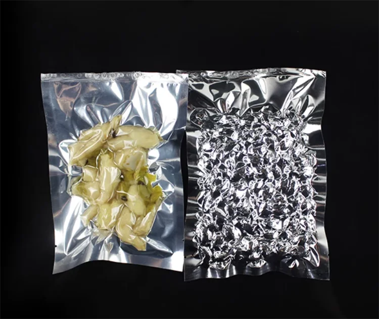 100 Pcs Kantong Plastik Perak  - Food Packed Snacks ulasan dan harga